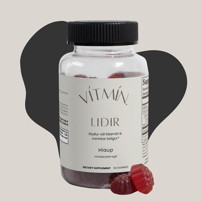 liðir er gúmmí vítamín sem styrkir liðamót og hreyfanleika